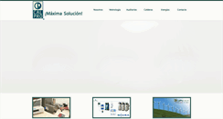 Desktop Screenshot of calpro.com.mx